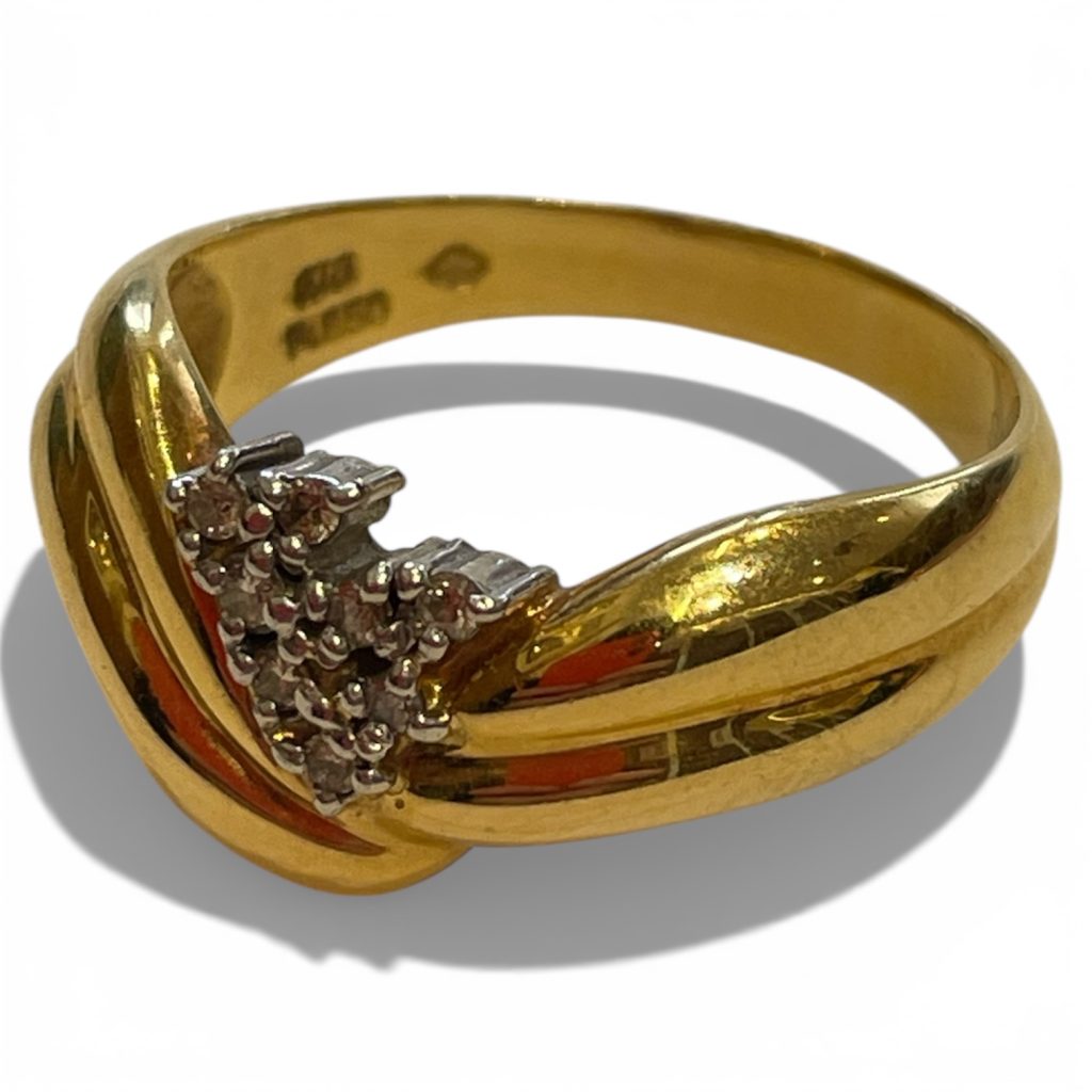 【貴金属】K18　Pt850　コンビ(18金　プラチナ850 コンビ)　リング　 ジュエリー アクセサリー