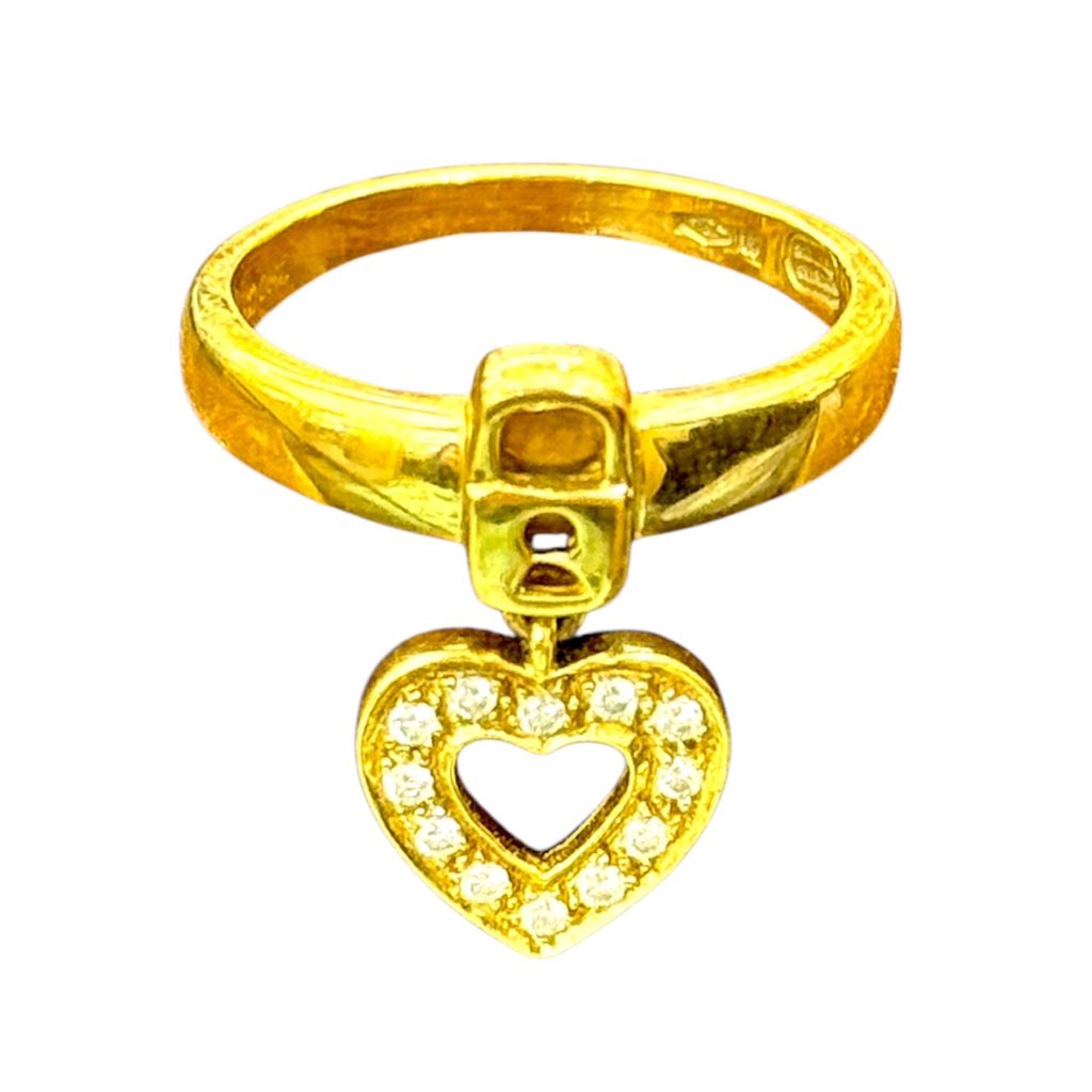 K18 メレダイヤ リング