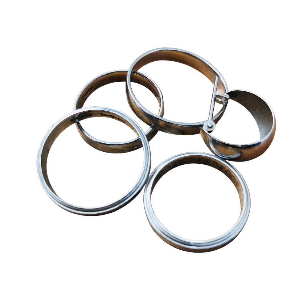 Pt900(プラチナ900)　リング、イヤリング