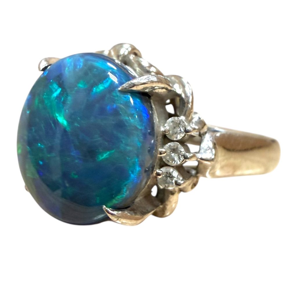 Pt900 プラチナ900 オパール リング