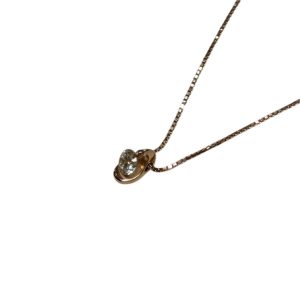 K18 ダイヤモンド付き ネックレス