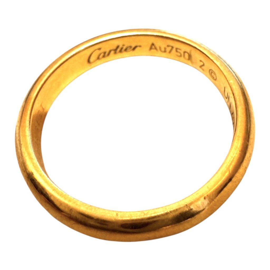 Cartier Au750 リング 札幌市西区八軒