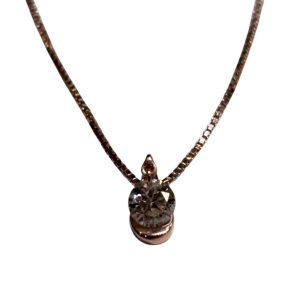 K18(18金) ネックレス 宝石付き 貴金属