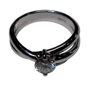 Pt900 (プラチナ900) リング 宝石付き 貴金属