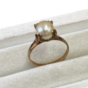 K18 18金 金 ゴールド パール リング アクセサリー ジュエリー 貴金属