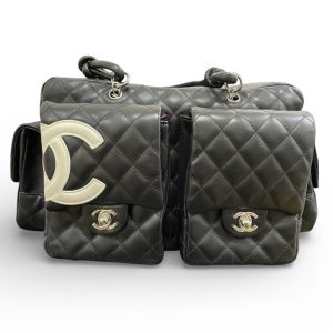 【CHANEL シャネル カルボンライン マルチポケットハンドバッグ】