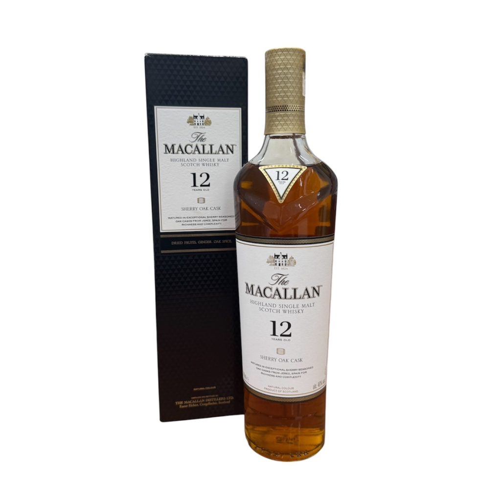 マッカラン 12年 シェリーオーク 箱あり