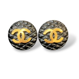 【ヴィンテージ イヤリング マトラッセ】CHANEL【Cランク】