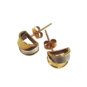 K18/Pt900　18金　プラチナ　ピアス