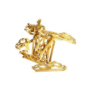 K18 ネックレス 石なし 18金 アクセサリー