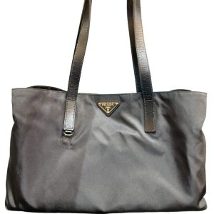 プラダ(PRADA) トートバッグ ナイロン素材 ロゴプレート レディース BR3255