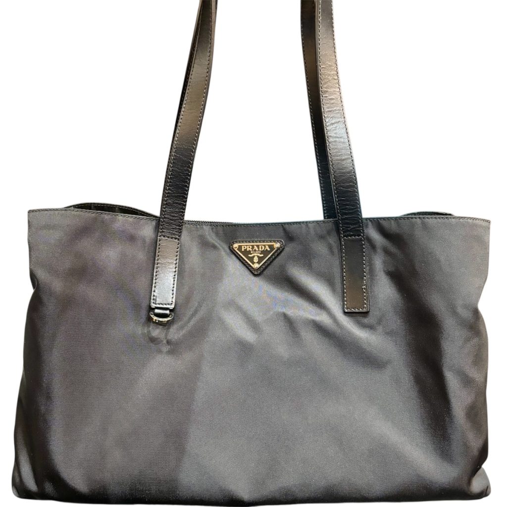 プラダ(PRADA) トートバッグ ナイロン素材 ロゴプレート レディース BR3255