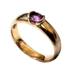 【K18 (18金)】アメジスト リング