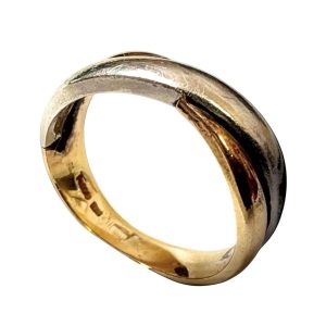 【K18 / Pt850 (金 / プラチナ)】リング