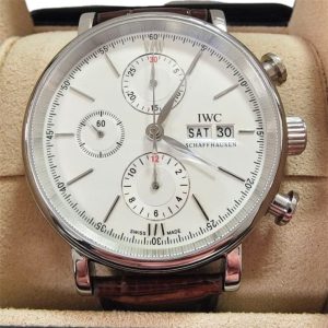 【IWC インターナショナル・ウォッチ・カンパニー】時計・ポートフィノ・クロノグラフ・ブランド時計・デイデイト表示・42mm・Cal.79320