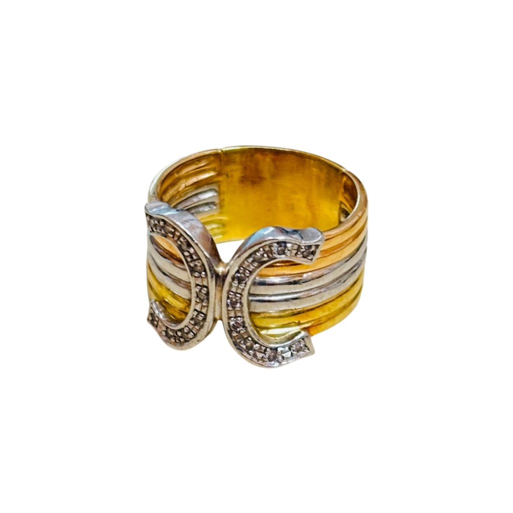 K18/Pt900　金　プラチナ　リング