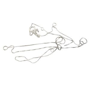 K14WG（14金ホワイトゴールド）ネックレス チェーン