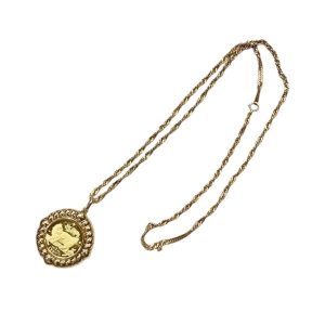 K24（24金）　コイントップ　ネックレス
