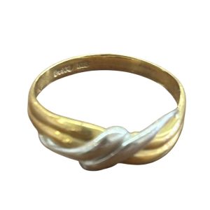 K18／Pt900 リング