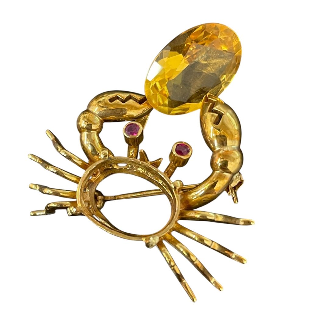 K18 ブローチ 18金