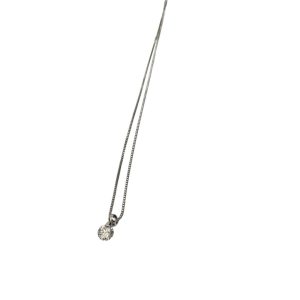 Pt850　ダイヤモンドネックレス