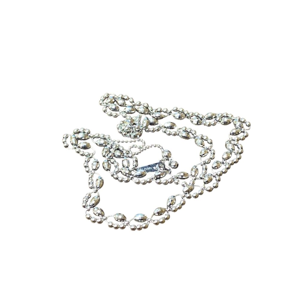 Pt850　ネックレス　石なし　プラチナ