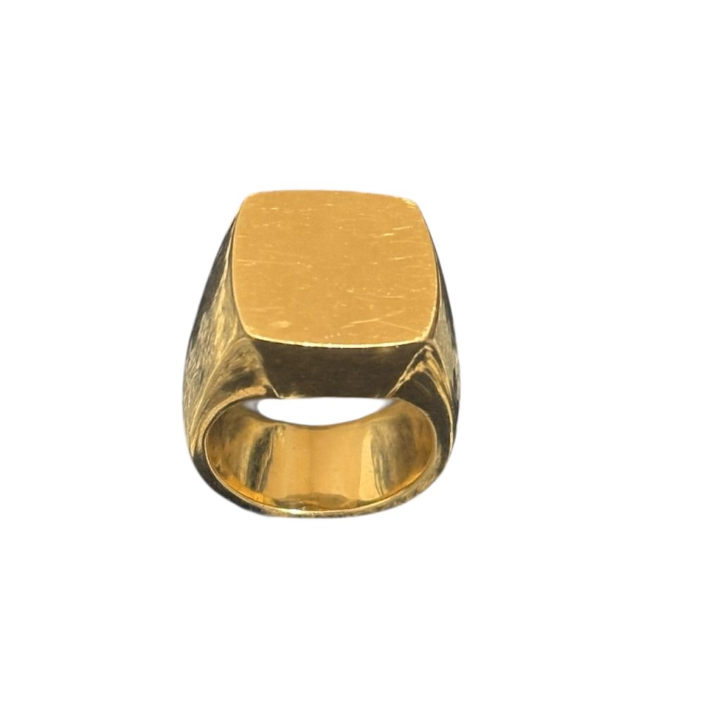 K18 印台リング 750