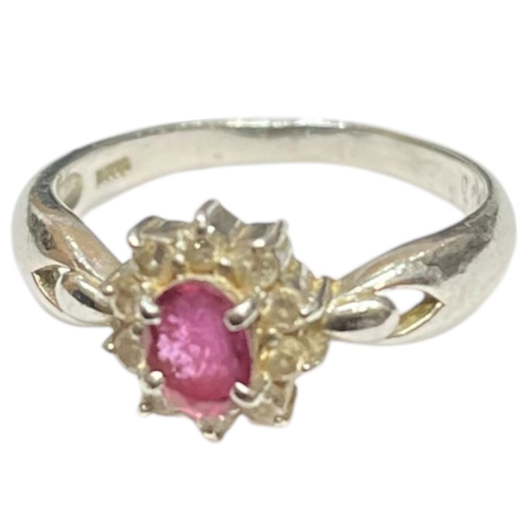 プラチナ900（Pt900）ルビーリング