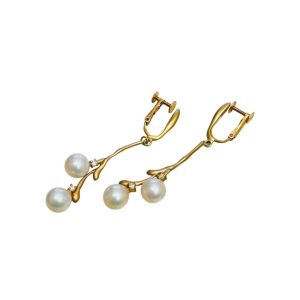 K18　18金　イヤリング