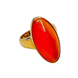 K18　18金　石付きリング