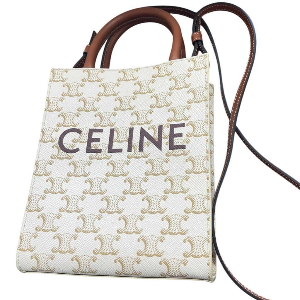 CELINE セリーヌ トリオンフ キャンバス ミニ バーティカルカバ