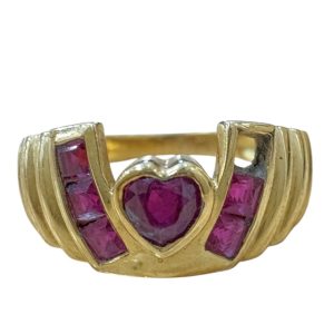 K18（18金）石取れ リング