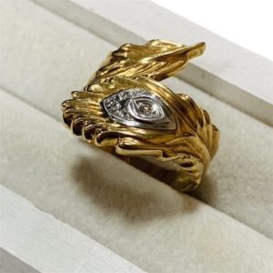 【K18Pt900(18金・プラチナ900)　リング(指輪)/貴金属・アクセサリー・ダイヤ・宝石・コンビ・メンズ・レディース】