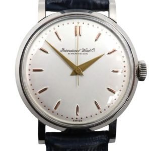 【IWCインターナショナル・ウォッチ・カンパニー】Cal.89・オールドインター・弾丸インデックス ・ドルフィンハンド