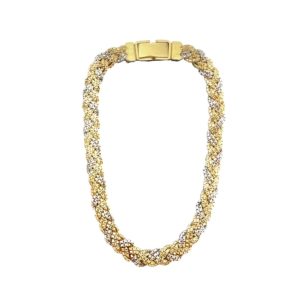 【K18 Pt900 コンビ 】ブレスレット・ジュエリー・18金・750・ゴールド・プラチナ・900・プラチナ900