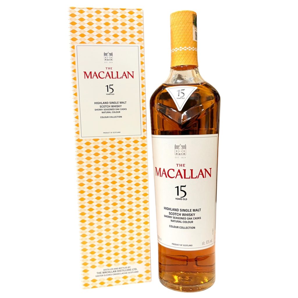 ザ・マッカラン カラーコレクション 15年  箱あり