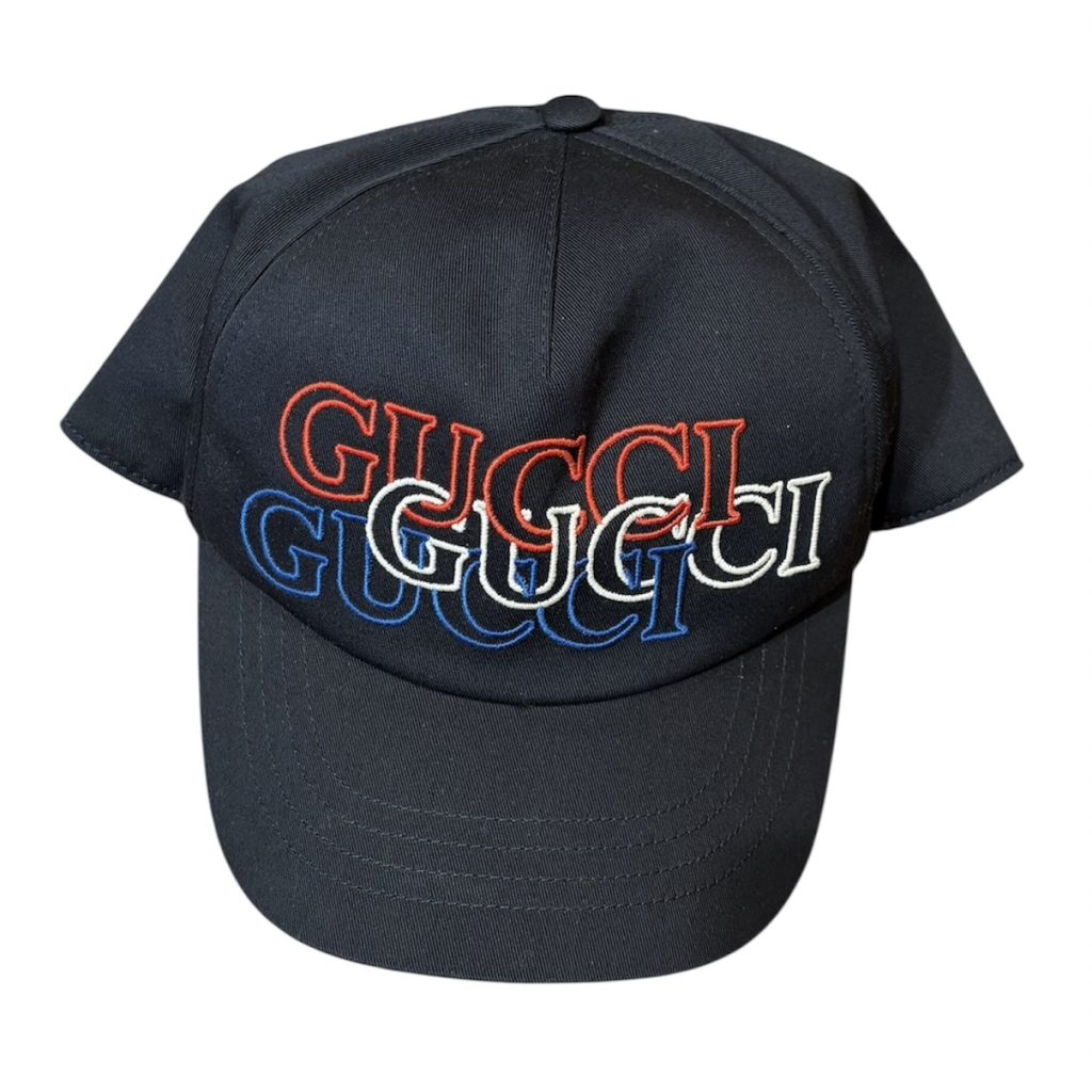 GUCCI エンブロイダリーベースボールキャップ