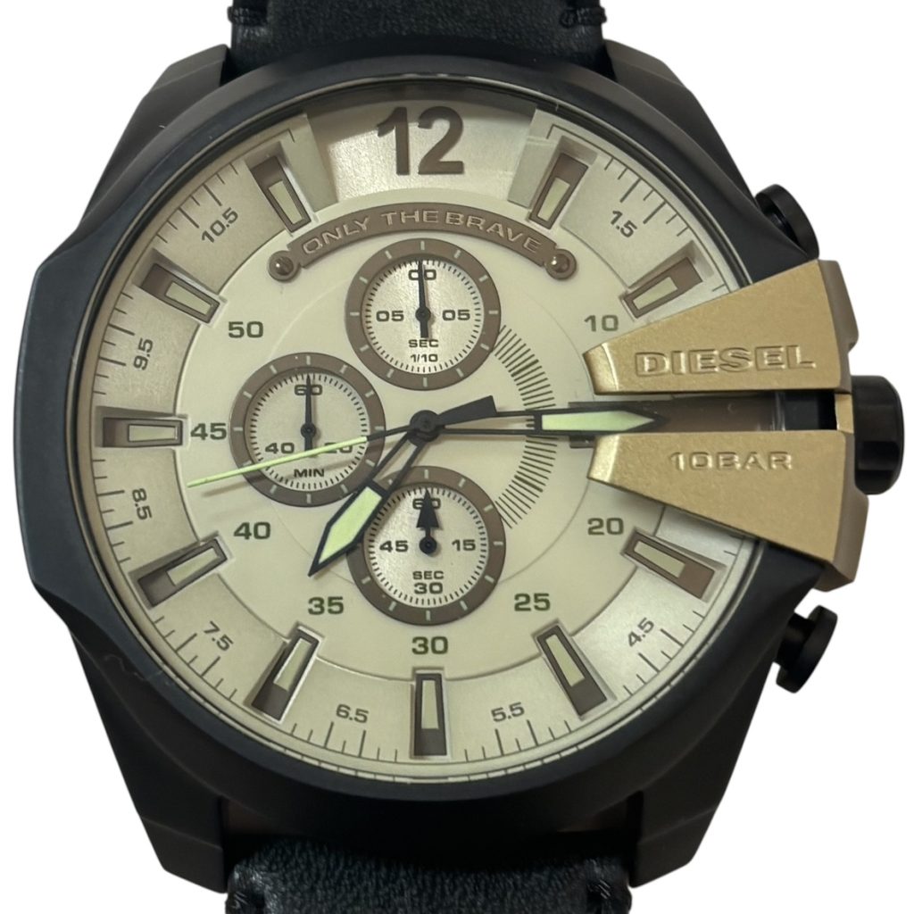 DIESEL ディーゼル 腕時計 メガチーフ クロノグラフ　型番DZ4495　山形市