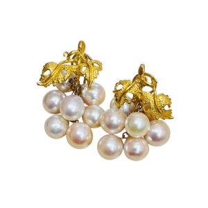 K18　18金　イヤリング