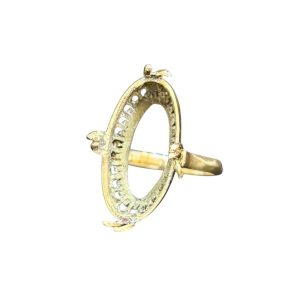 K18 リング 石なし 18金 アクセサリー