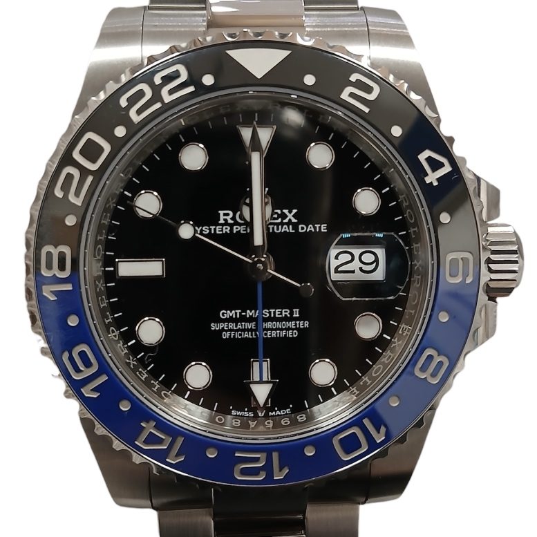 【GMTマスターⅡ Ref.116710BLNR】ロレックス(完備品)【Bランク】