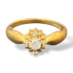 【ダイヤモンド リング】K18 18金 750