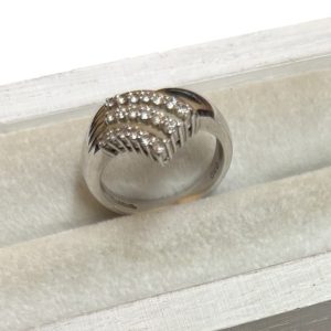 Pt850 プラチナ メレダイヤ リング アクセサリー ジュエリー 貴金属