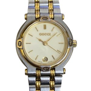 GUCCI グッチ コンビ デイト クォーツ腕時計 9000L