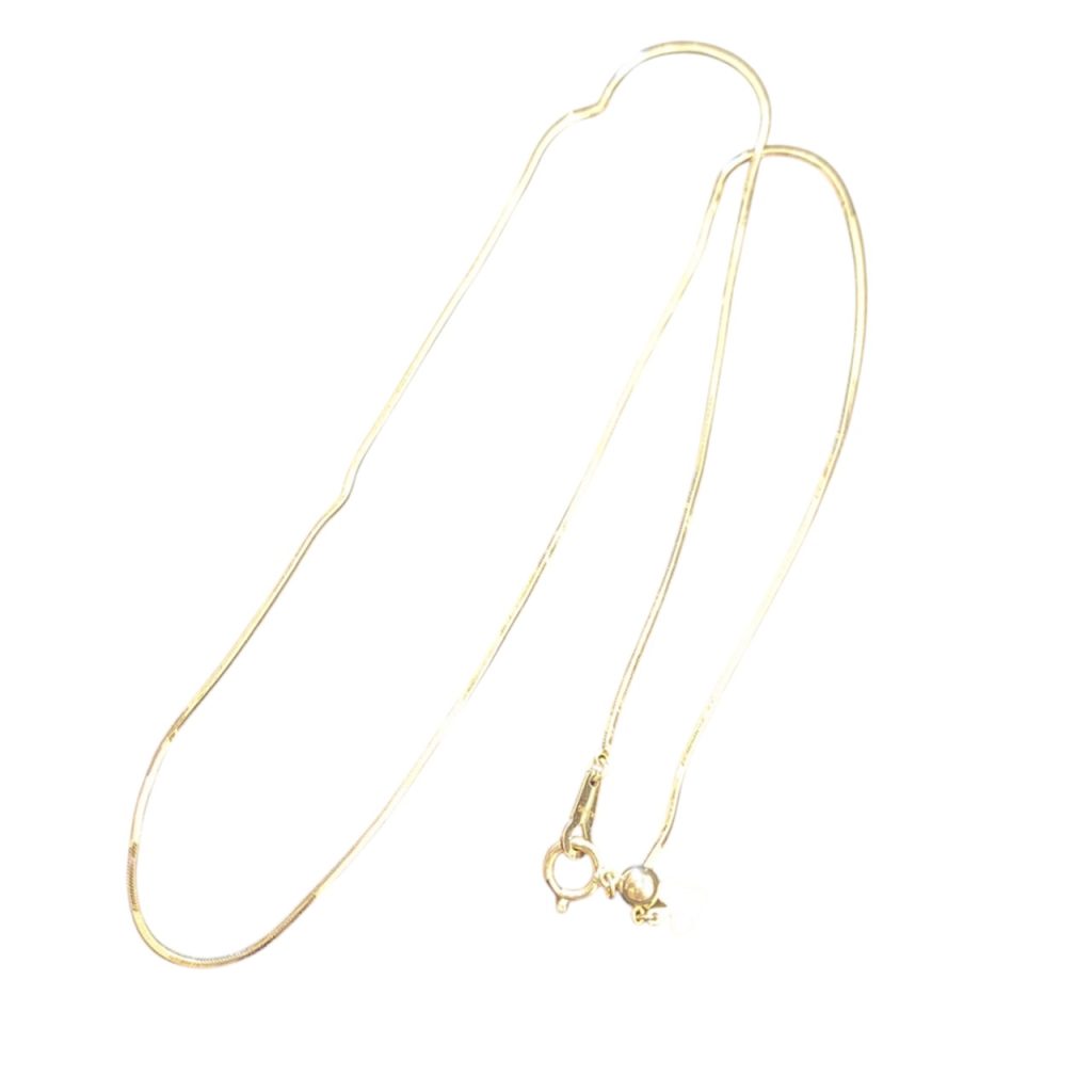 K18WG　18金ホワイトゴールド　ネックレス