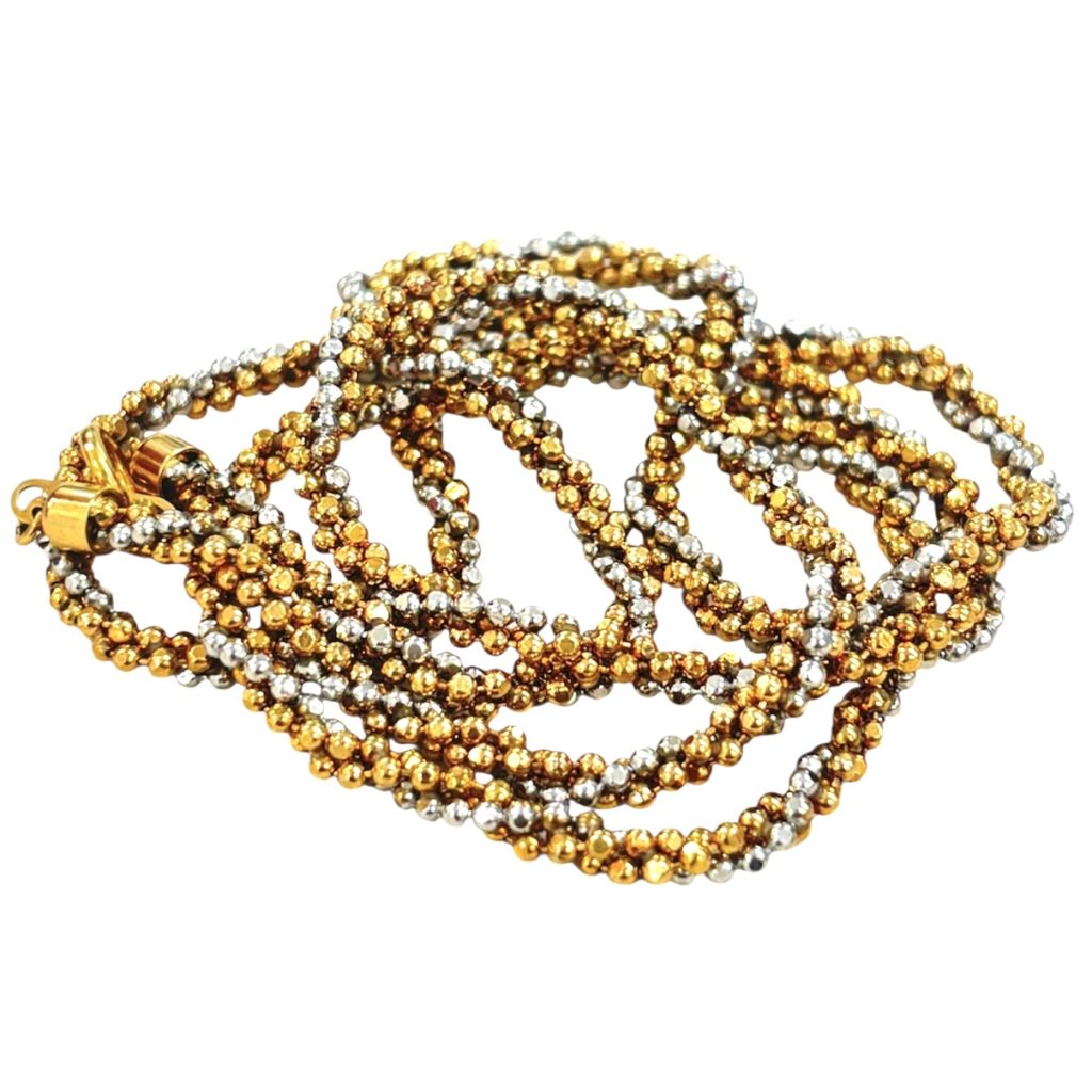 K18 Pt850 コンビネックレス