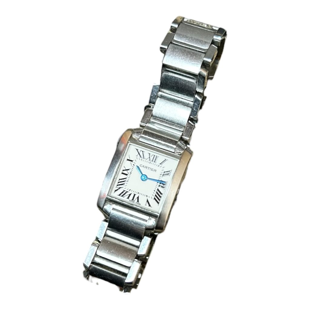 カルティエ タンクフランセーズ ジャンク　買取り