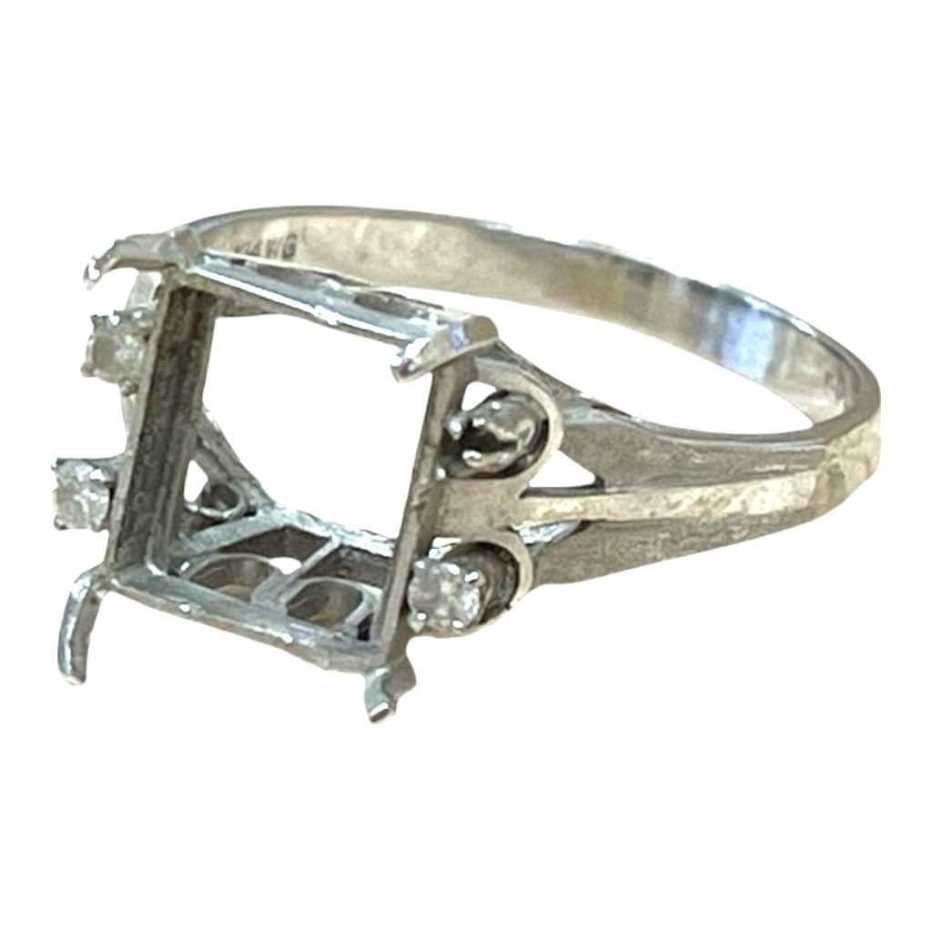 K14WG 14金ホワイトゴールド 585 リング