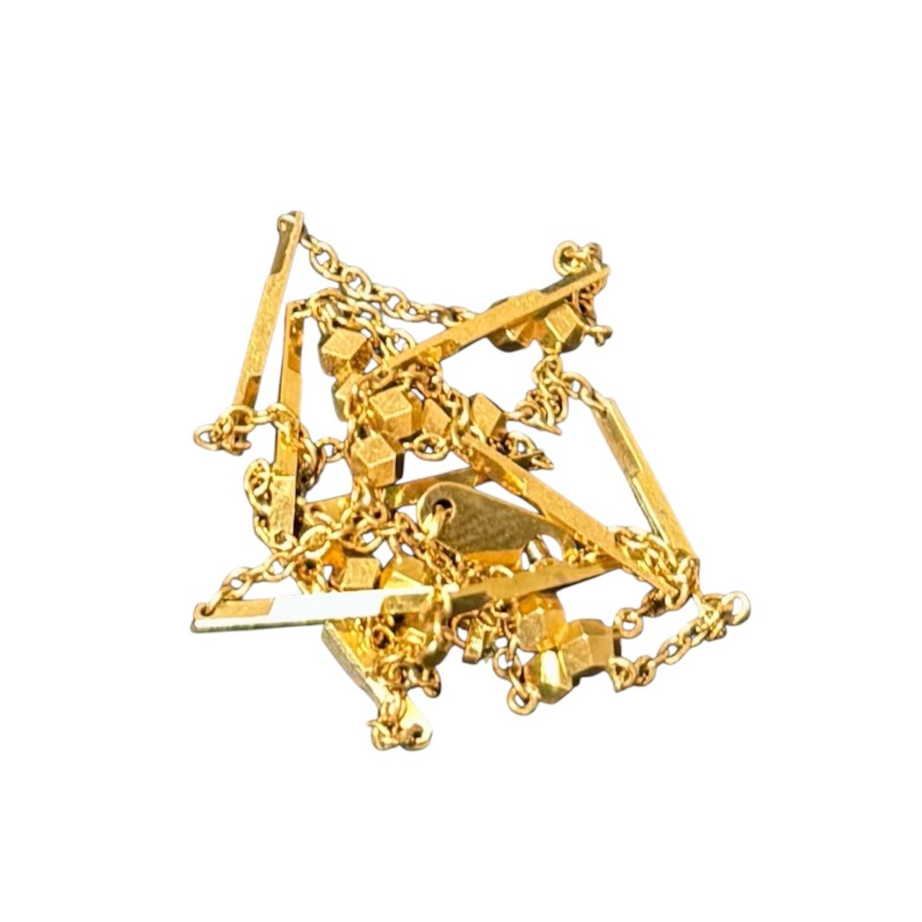 K18 ネックレス 石なし 18金 アクセサリー