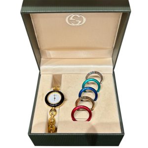 グッチ(GUCCI) チェンジベゼル 6色 レディース 腕時計